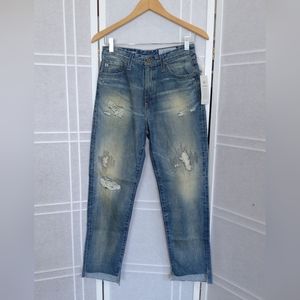 NWT ! AG Phoebe vintage high waisted tapered leg jeans